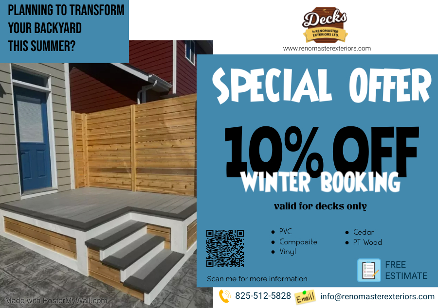 Special Offer 10% OFF Winter Booking